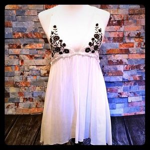 Racerback Boho Mini Dress